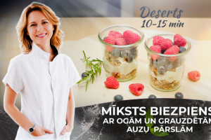 Biezpiena deserts – vienkārša un veselīga ideja topošajai un jaunajai māmiņai